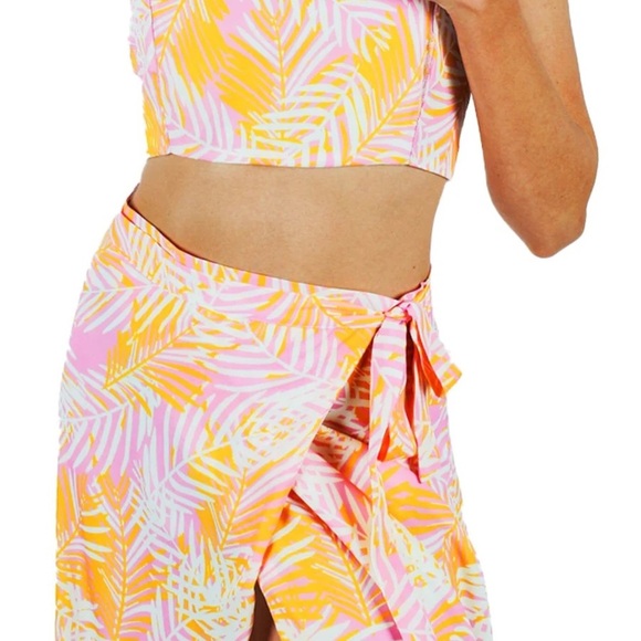 TIPSYELVES 
LUSH LEMONADE 2-PIECE MAXI DRESS SZ XL - Picture 3 of 10
